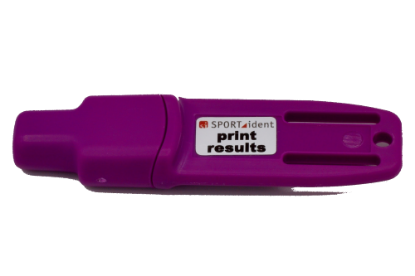 Picture of "Print Results" Instruction Finger Stick
