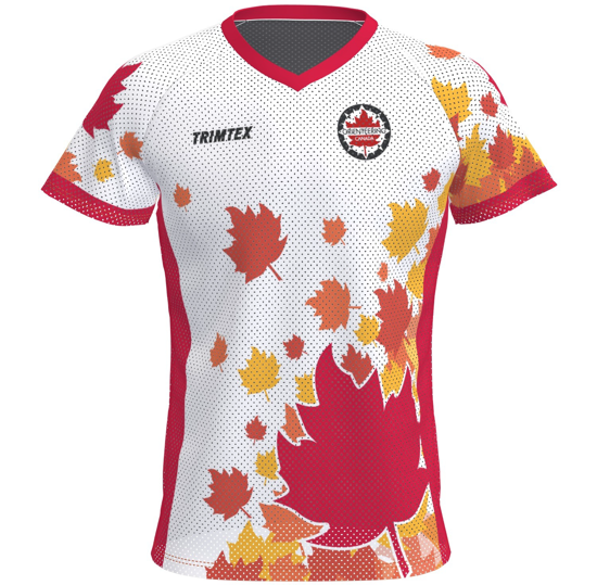 Image de Chemise Mesh Team Canada - design 2014