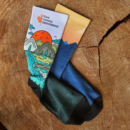 Image de Orienteering Canada Fundraiser Socks